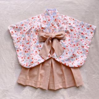 handmade baby HAKAMA 80-90cm(和服/着物)