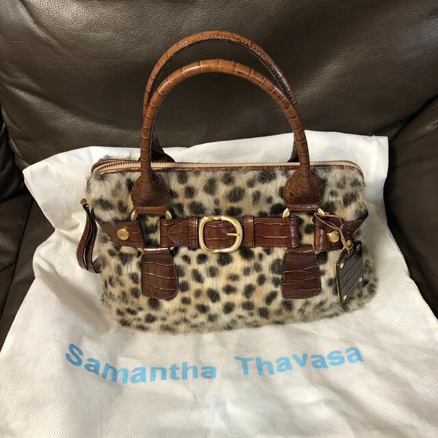 Samantha Thavasa - サマンサタバサ レオパード柄バッグの通販 by