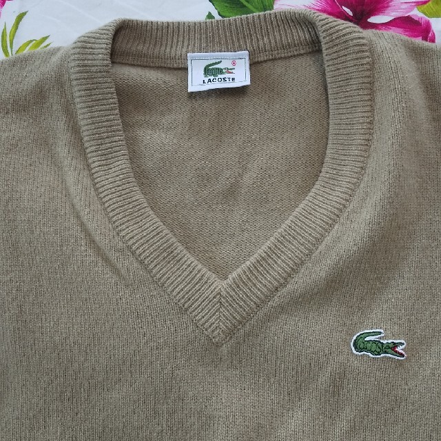 LACOSTE(ラコステ)の［値引き］LACOSTE Vネックセーター メンズのトップス(ニット/セーター)の商品写真