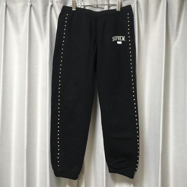 Supreme 18AW Studded Sweat Pant 大特価 12750円 Supreme Studded Sweatpant シュプリームスタッズパンツ