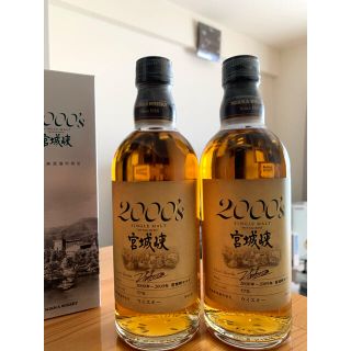 ニッカウイスキー(ニッカウヰスキー)のNIKKA シングルモルト宮城峡 2000's 500ml 2本セット(ウイスキー)