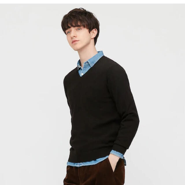 UNIQLO ユニクロ カシミヤVネックセーター 大きいサイズ