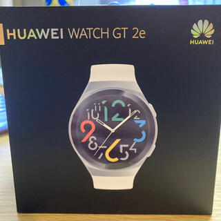 ファーウェイ(HUAWEI)の【新品】HUAWEI WATCH GT 2e 46mm /ホワイト(腕時計(デジタル))