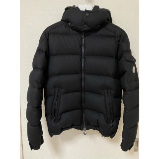 モンクレール(MONCLER)のMONCLER モンクレール  モンジュネーブル　ブラック　サイズ1 確実正規品(ダウンジャケット)