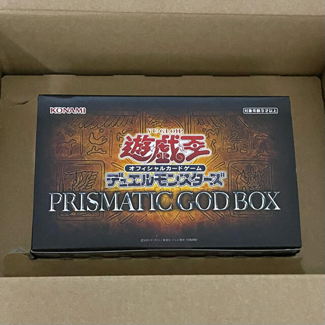 KONAMI(コナミ)の遊戯王 デュエルモンスターズ PRISMATIC GOD BOX エンタメ/ホビーのトレーディングカード(Box/デッキ/パック)の商品写真