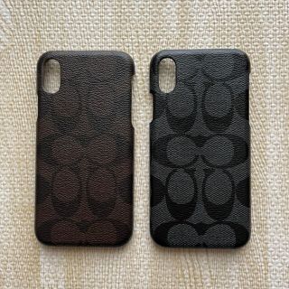 コーチ(COACH)のiPhoneX/Xs対応 COACH iPhoneケース2個セット(iPhoneケース)