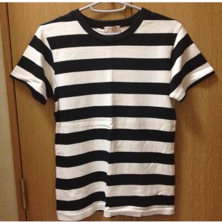 セクシーダイナマイト(SEXY DYNAMITE)のセクダイ♡白×黒ボーダーTシャツ(Tシャツ(半袖/袖なし))