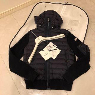 モンクレール(MONCLER)の超美品モンクレール ダウンニット ダウンジャケット　ダウン　ニット　ジャケット(ダウンジャケット)