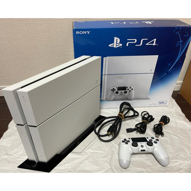 SONY PS4 500GB CUH-1200A ホワイト 本体 美品