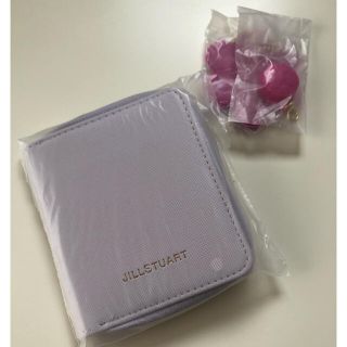 ジルスチュアート(JILLSTUART)の【未使用品】JILL STUART レザー調マルチケース(パスケース/IDカードホルダー)