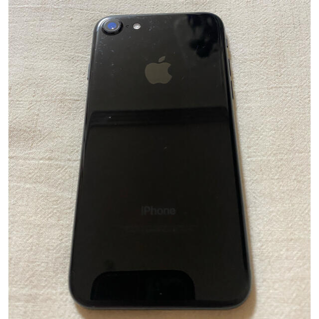 iPhone7 128GB SIMロック解除 利用制限○ ジェットブラック スマホ/家電/カメラ スマートフォン本体 直売所店舗