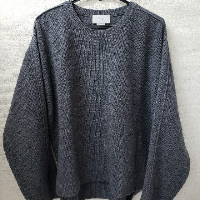 yoke 7G ALPACA WOOL RIB STITCH KNIT サイズM