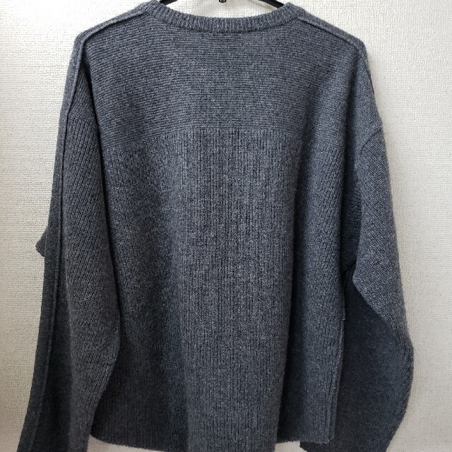 yoke 7G ALPACA WOOL RIB STITCH KNIT サイズM