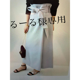 Noble - NOBLE巻きスカートの通販 by ローラン's shop｜ノーブルならラクマ