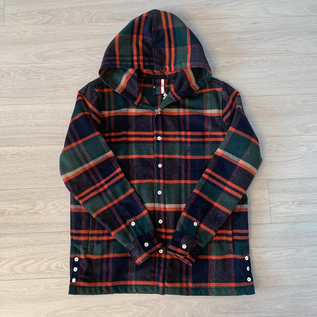 ブルゾンKITH PLAID HOODED GINZA SHIRT