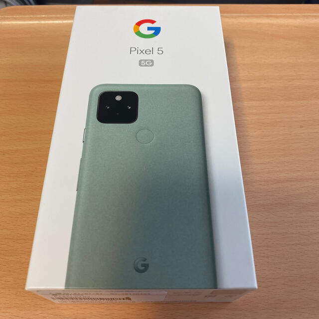 大人気 - Pixel Google 【新品未使用】 SIMフリー 緑 5G Pixel5 Google スマートフォン本体
