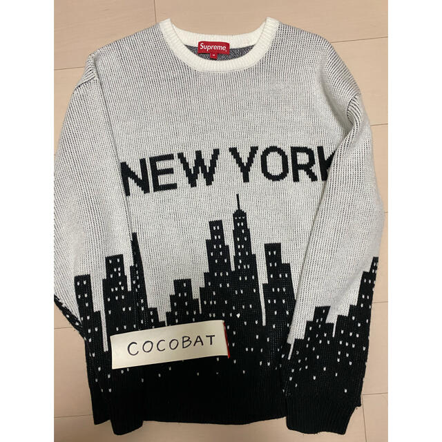 supreme new york sweater L