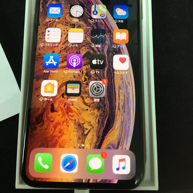 iPhoneXsMax 512GB au simフリー  制限○ ジャンク