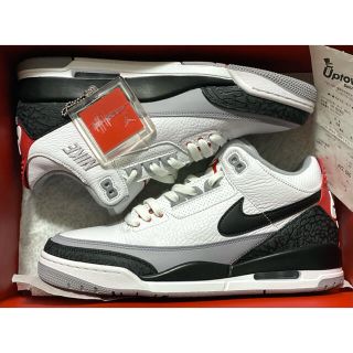 ナイキ(NIKE)の美品NIKE AIR JORDAN 3 RETRO TINKER NRGレトロ(スニーカー)