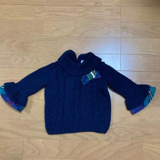 ラルフローレン(Ralph Lauren)のJANIE AND JACK ニット　ベビー　女の子　12-18M 80-90(ニット/セーター)