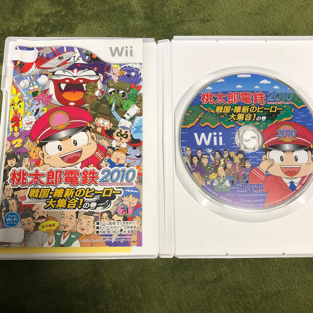 HUDSON(ハドソン)の桃太郎電鉄2010 wii エンタメ/ホビーのゲームソフト/ゲーム機本体(家庭用ゲームソフト)の商品写真