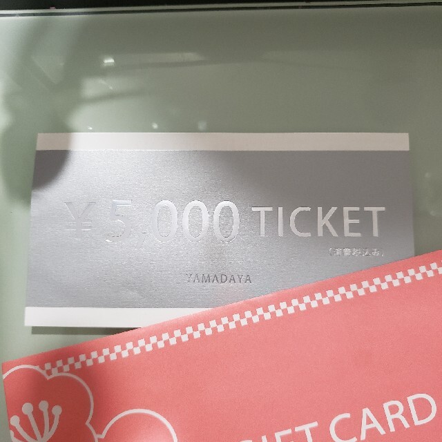 SCOT CLUB(スコットクラブ)の最終お値下げ☆YAMADAYA チケット　5000円分 チケットの優待券/割引券(ショッピング)の商品写真