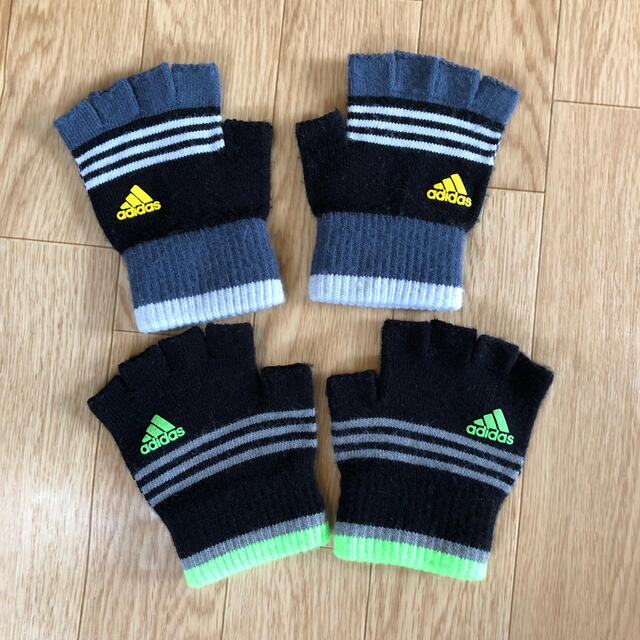 adidas(アディダス)のアディダス  手袋　2セット キッズ/ベビー/マタニティのこども用ファッション小物(手袋)の商品写真