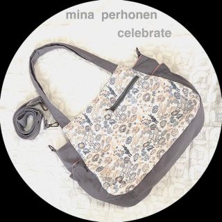 ミナペルホネン(mina perhonen)の新春出品💕ミナペルホネン❤︎マザーズバッグM❤︎celebrate white(バッグ)