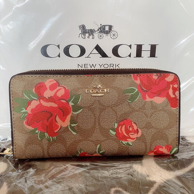 COACH(コーチ)のcoach 長財布 レディースのファッション小物(財布)の商品写真