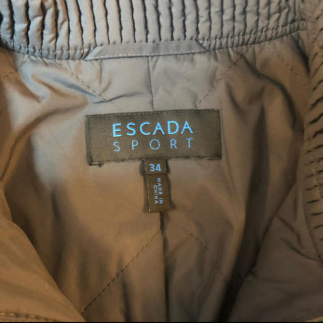 ESCADA - ESCADA SPORTダウンコートGRAY34の通販 by mickey's shop ...