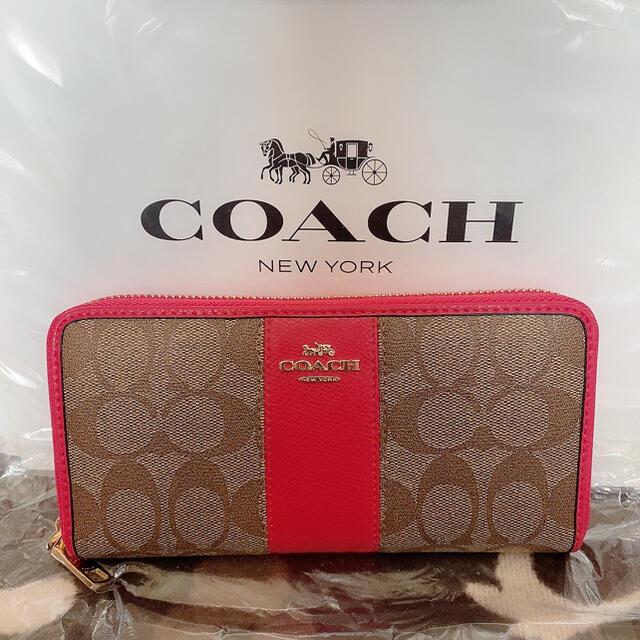 COACH(コーチ)のcoach 長財布 レディースのファッション小物(財布)の商品写真