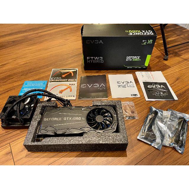 PCパーツ EVGA GeForce GTX 1080 Ti FTW3 HYBRID