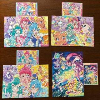 お値下げ】スタートゥインクルプリキュア　パズル　4枚セット(キャラクターグッズ)