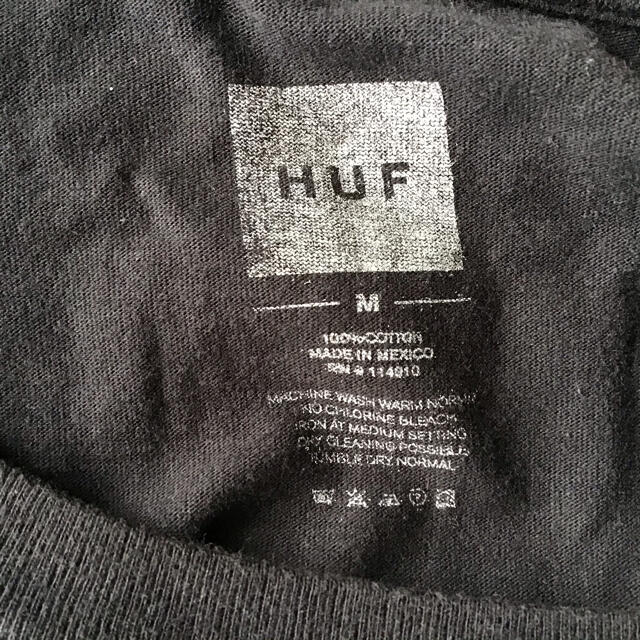 HUF(ハフ)のHUF ハフ　ロングスリーブ　長袖　腕プリント　スケートボード　ロゴ　SK8 メンズのトップス(Tシャツ/カットソー(七分/長袖))の商品写真