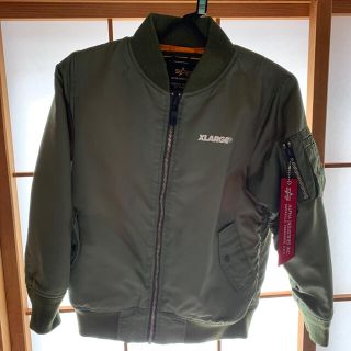 エクストララージ(XLARGE)の値下げ❗️Alpha industries X-Large キッズ 140(ジャケット/上着)