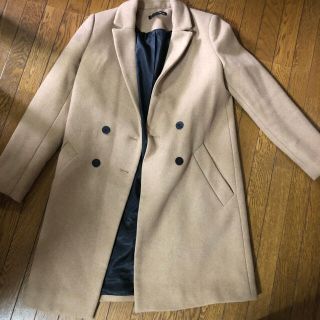 ザラ(ZARA)のベージュ コート ZARA(チェスターコート)