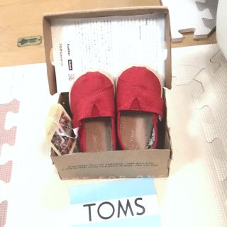 トムズ(TOMS)のToms トムズ　クラシック　レッドキャンパス　スニーカー(その他)