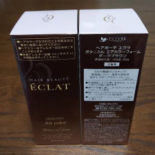 【新品】ヘアボーテ　エクラ　ボタニカル　ヘアカラーフォーム(白髪染め)