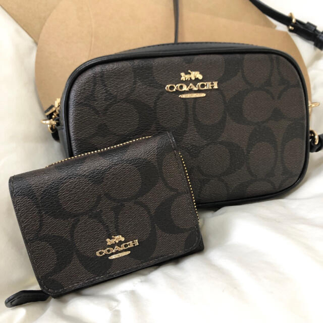 COACH - COACH☆ミニバッグ、ウォレット２点セットの通販 by