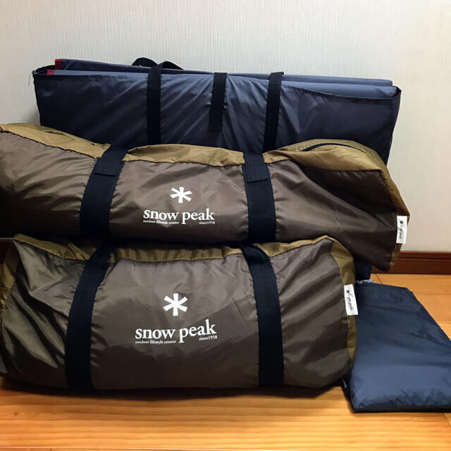 Snow アウトドア Peak スポーツ アウトドア タケ様専用です。snow peak エントリーパックTT シート& マットset