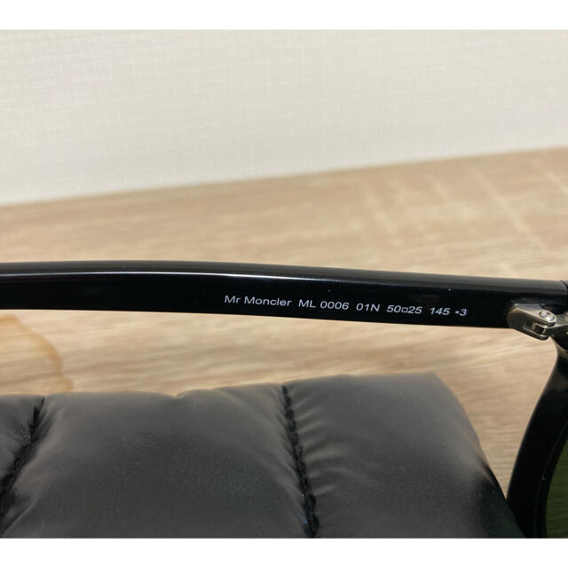 MONCLER - moncler サングラス ml0006 ブラック試着のみの通販 by