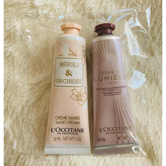 L'OCCITANE(ロクシタン)の新品未使用 ロクシタン ハンドクリーム テールドルミエール オーキデプレミアム コスメ/美容のボディケア(ハンドクリーム)の商品写真