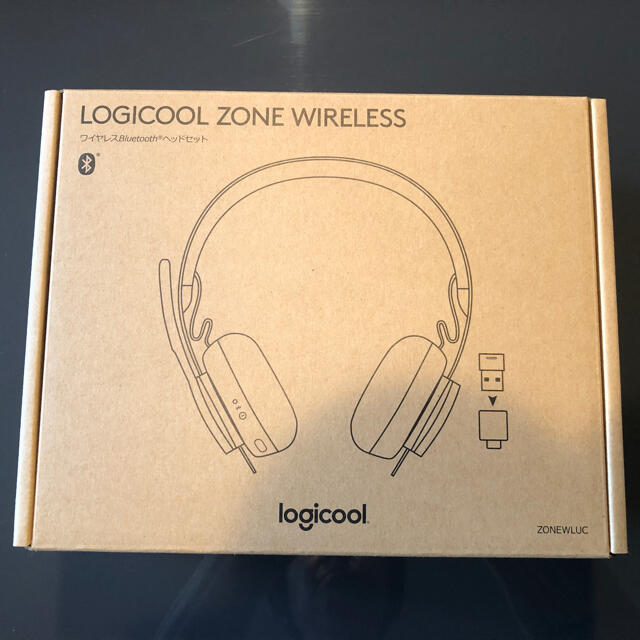 【送料無料（一部地域を除く）】 LOGICOOL ZONE WIRELESS ヘッドセット 新品未開封 ヘッドフォン/イヤフォン