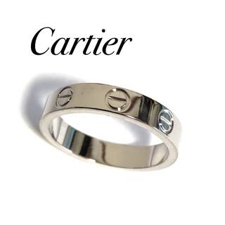 カルティエ(Cartier)のカルティエ Cartier ラブリング K18WG 50号 保証書(リング(指輪))