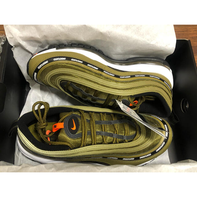 NIKE(ナイキ)のNIKE AIRMAX97 OLIVE/AIRMAX1PRM LEMONADE メンズの靴/シューズ(スニーカー)の商品写真