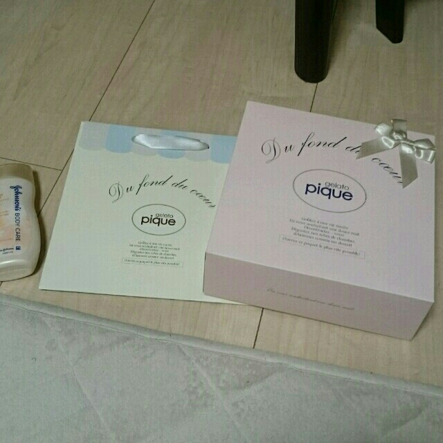gelato pique(ジェラートピケ)のジェラピケ☆ボックス,ショップ袋 レディースのバッグ(ショップ袋)の商品写真