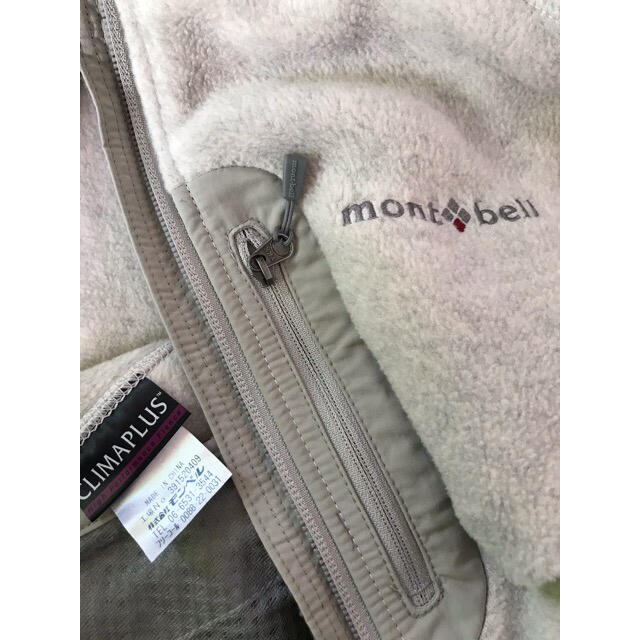 mont bell(モンベル)のkent様専用　mont-bell  women’s クリマプラスジップベストM スポーツ/アウトドアのアウトドア(登山用品)の商品写真