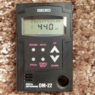 セイコー(SEIKO)のSEIKO デジタル携帯メトロノームDM-22(その他)