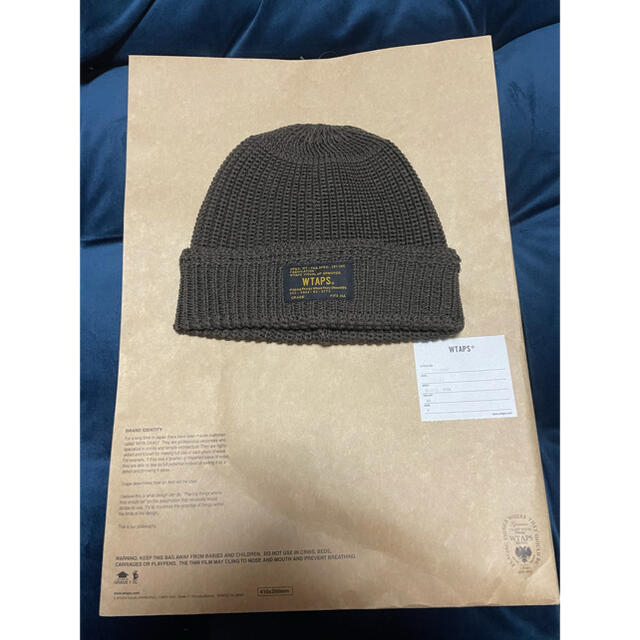 WTAPS 17AW BEANIE 01 WOOL