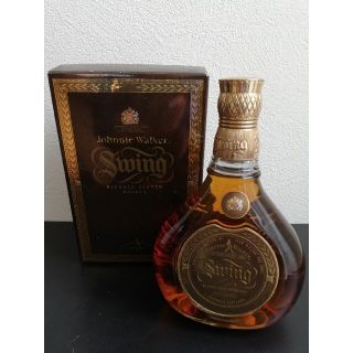 サントリー(サントリー)のJohnny Walker Swing 750ml 箱付き 古酒(ブランデー)